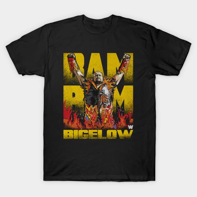 Bam Bam Bigelow Celebration T-Shirt by MunMun_Design